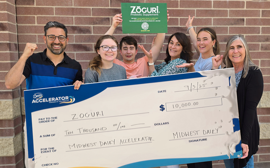 Zoguri Takes Home $10,000 Prize in Dairy Innovation Competition!