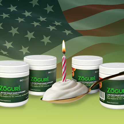 Zoguri - L. Reuteri Yogurt Based Probiotic Supplement
