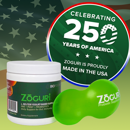 Zoguri - L. Reuteri Yogurt Based Probiotic Supplement